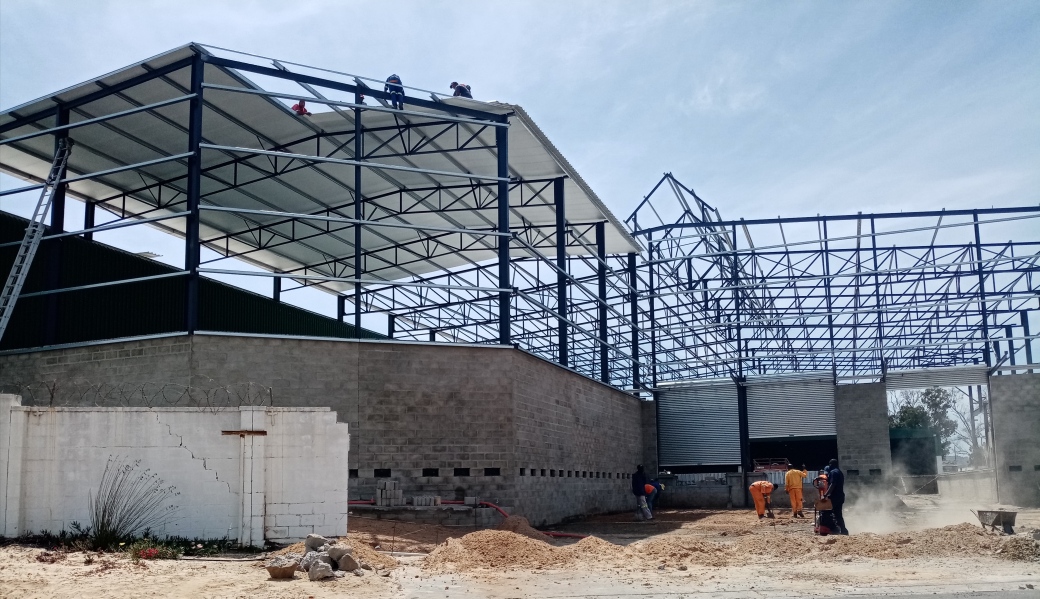 Industrial warehouse complex